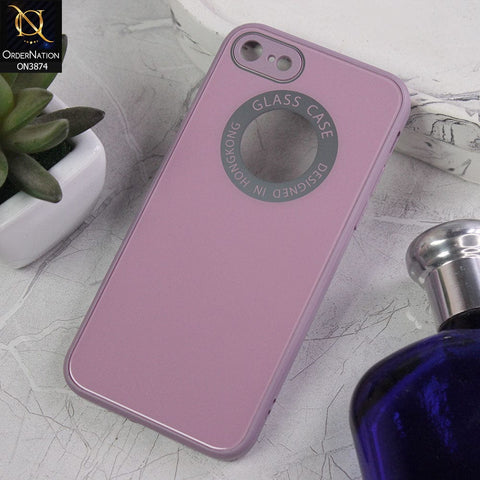 iPhone SE 2022  Cover - Design 8  - New Shine Soft Borders Camera Bumper Protection Glossy Logo Hole Case