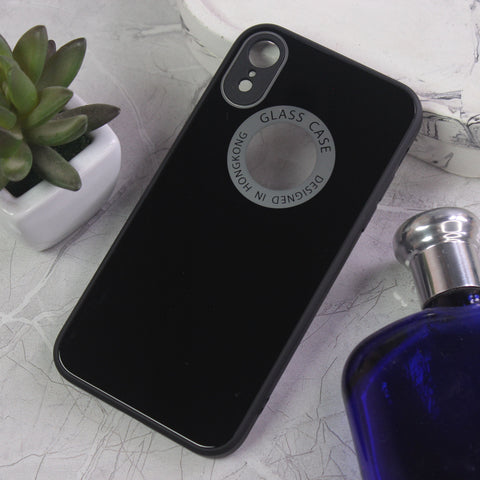 iPhone XR  Cover - Design 1  - New Shine Soft Borders Camera Bumper Protection Glossy Logo Hole Case