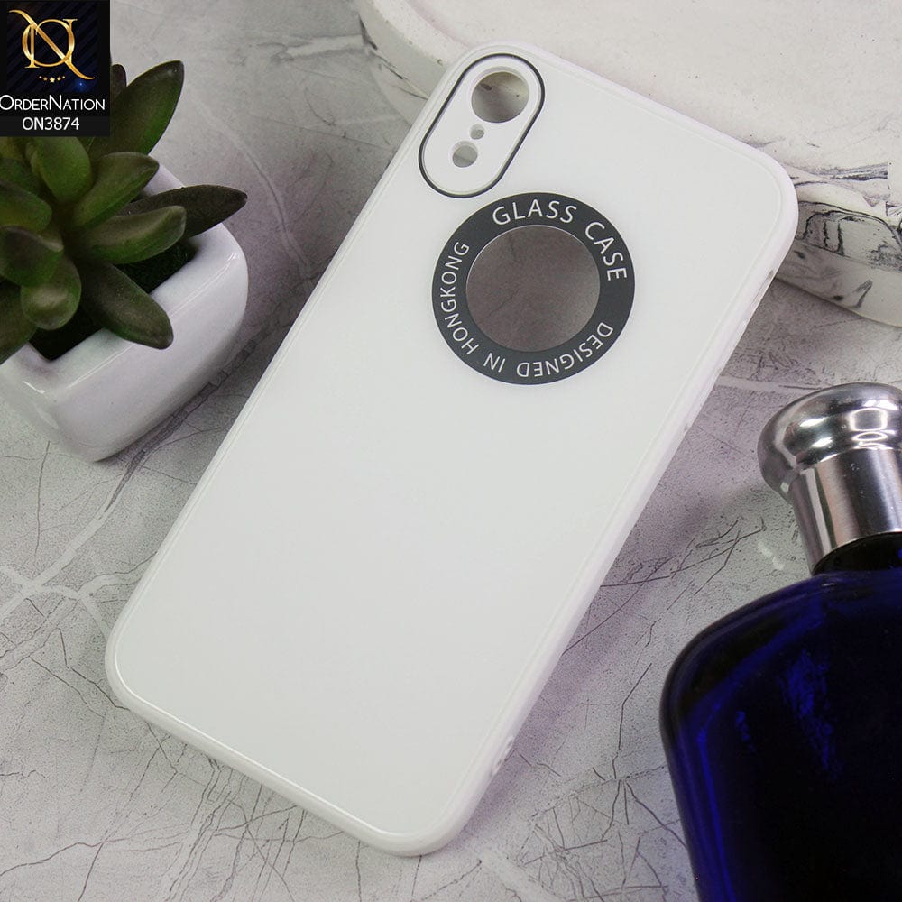 iPhone XR  Cover - Design 2  - New Shine Soft Borders Camera Bumper Protection Glossy Logo Hole Case