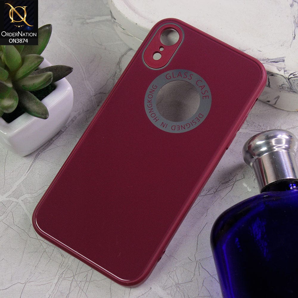 iPhone XR  Cover - Design 5  - New Shine Soft Borders Camera Bumper Protection Glossy Logo Hole Case