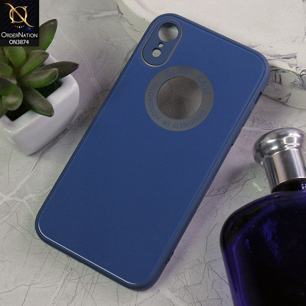 iPhone XR  Cover - Design 7  - New Shine Soft Borders Camera Bumper Protection Glossy Logo Hole Case