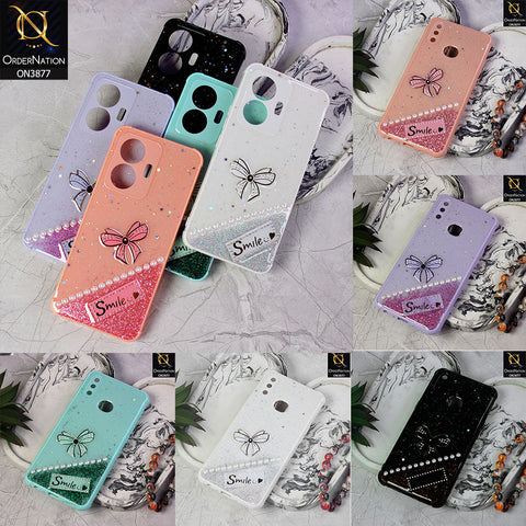 Xiaomi Redmi 10A  Cover - White - New Shine Soft Borders Camera Bumper Protection Glossy Logo Hole Case