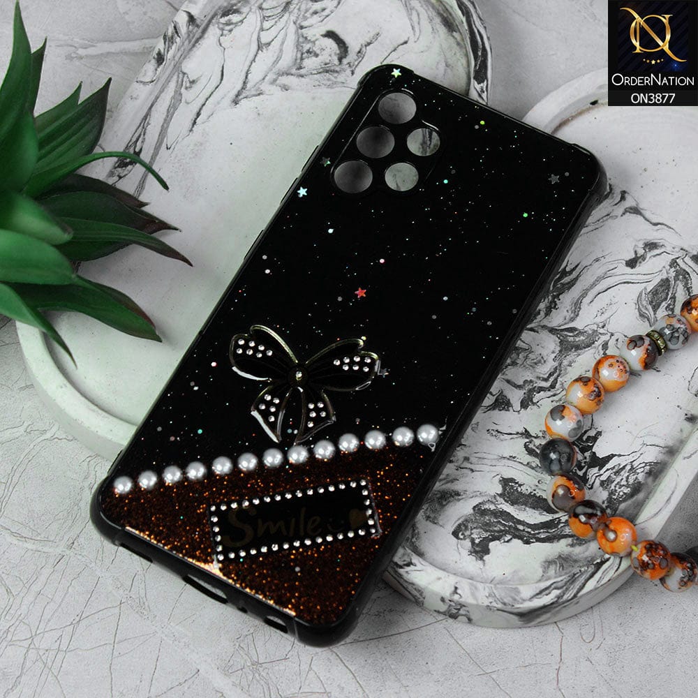 Samsung Galaxy A32  Cover - Black - New Shine Soft Borders Camera Bumper Protection Glossy Logo Hole Case