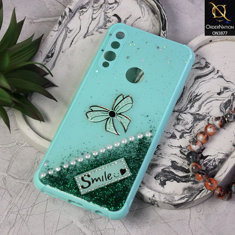 Honor 9X Cover - Sea Green - New Shine Soft Borders Camera Bumper Protection Glossy Logo Hole Case
