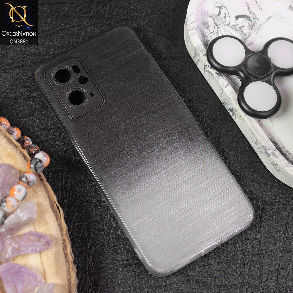 Oppo A76 Cover - Design 1 - All New Stylish Dual Color Soft Silicone Protective Case