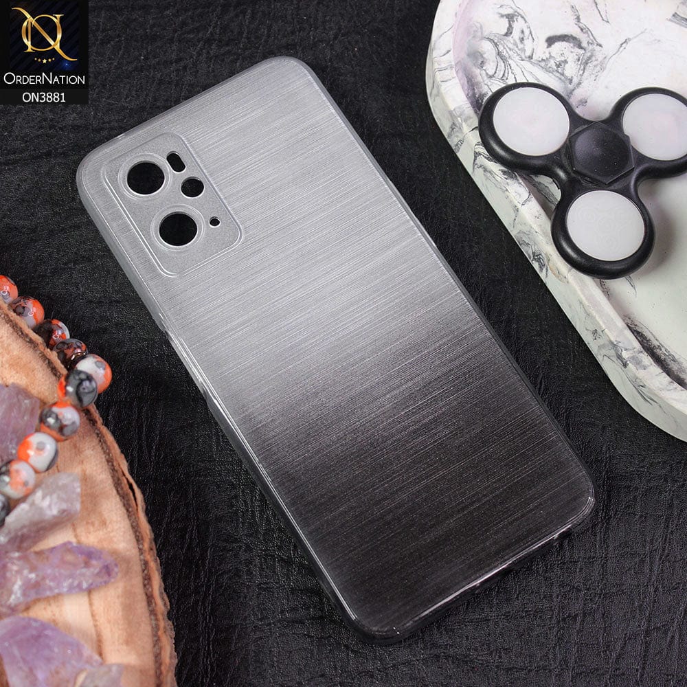 Oppo A76 Cover - Design 2 - All New Stylish Dual Color Soft Silicone Protective Case