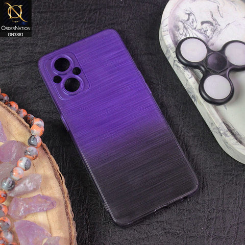 Oppo Reno 7 Lite Cover - Design 4 - All New Stylish Dual Color Soft Silicone Protective Case