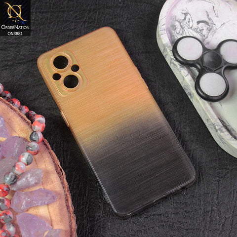 Oppo Reno7 Z 5G Cover - Design 7 - All New Stylish Dual Color Soft Silicone Protective Case