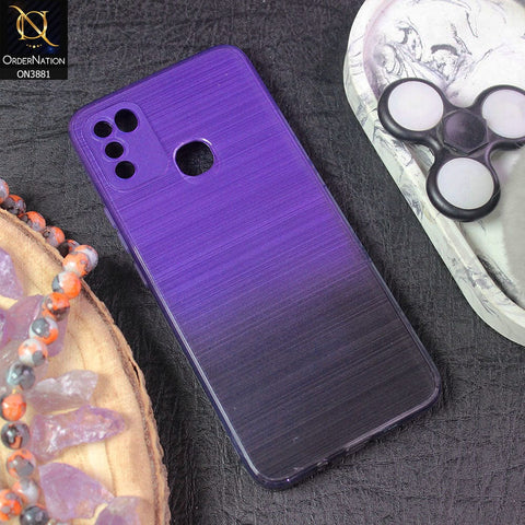 Infinix Hot 10 Play Cover - Design 4 - All New Stylish Dual Color Soft Silicone Protective Case