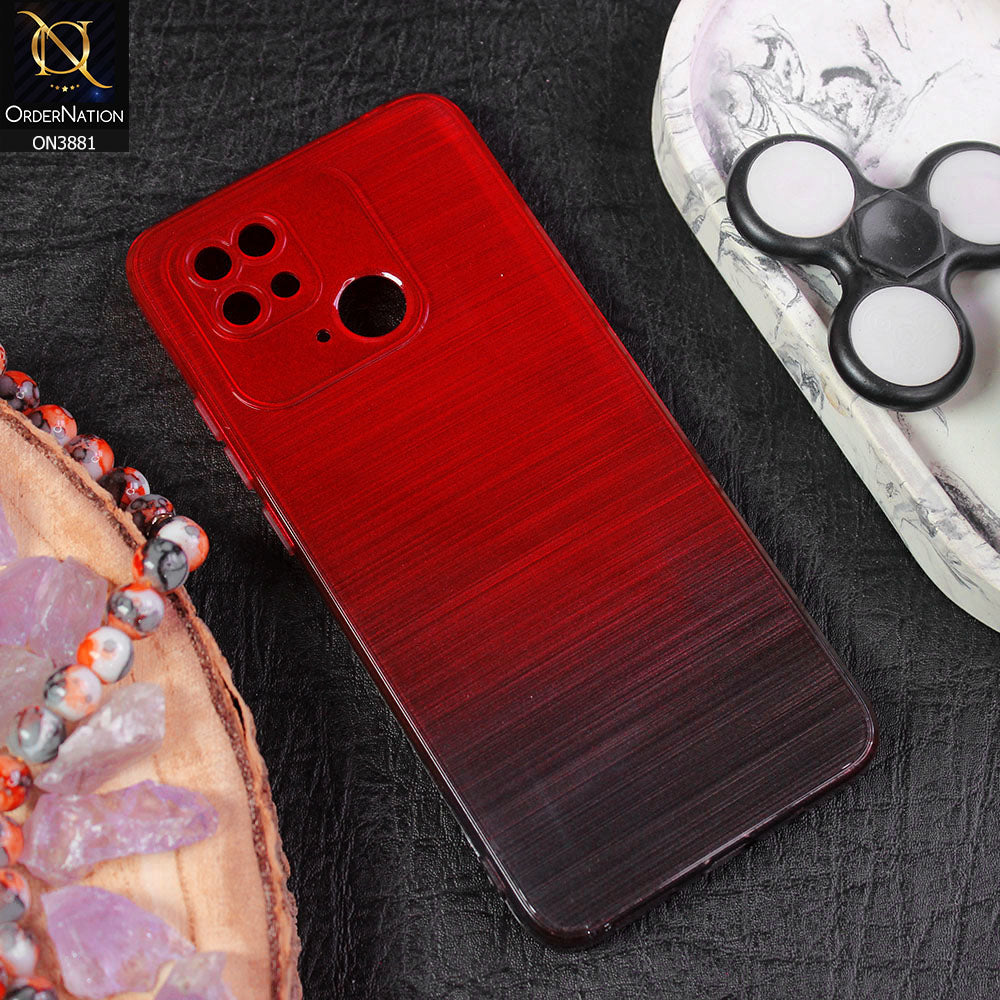 Xiaomi Redmi 10C Cover - Design 5 - All New Stylish Dual Color Soft Silicone Protective Case