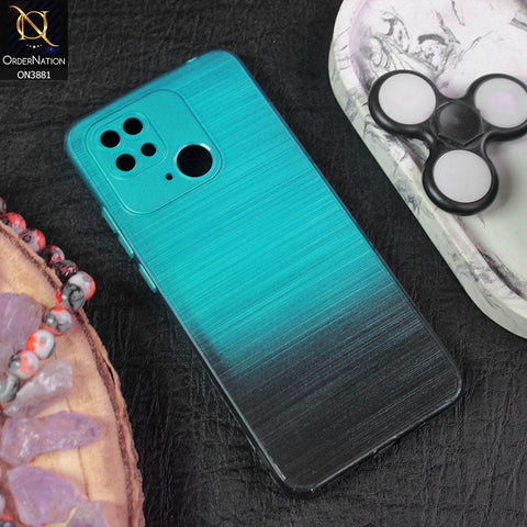 Xiaomi Redmi 10C Cover - Design 6 - All New Stylish Dual Color Soft Silicone Protective Case