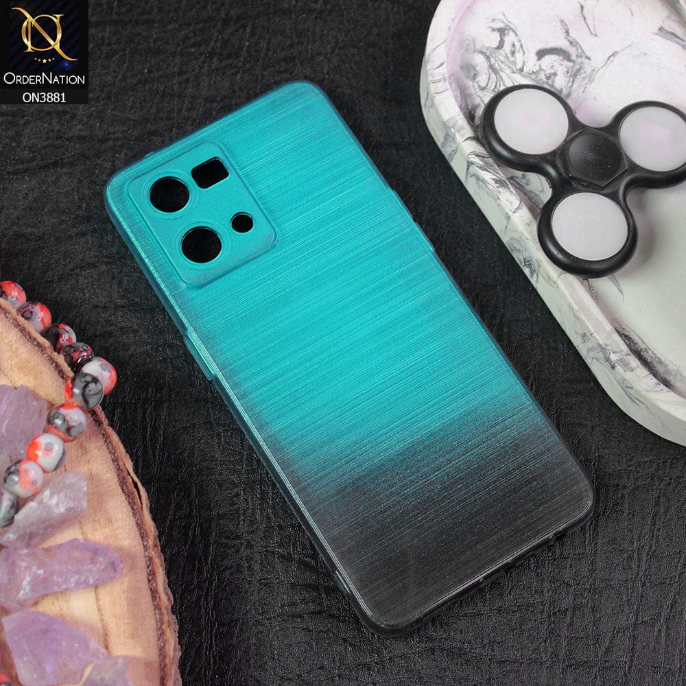 Oppo F21 Pro 4G Cover - Design 6 - All New Stylish Dual Color Soft Silicone Protective Case