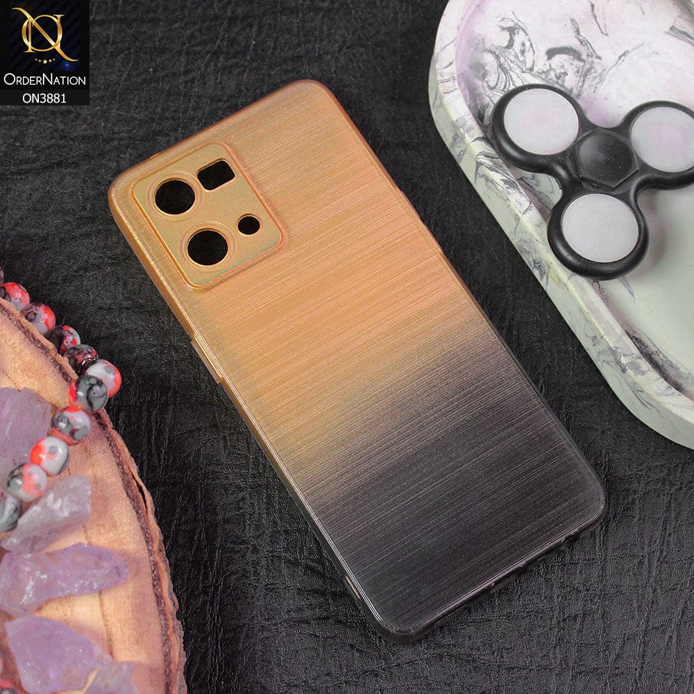 Oppo Reno 7 4G Cover - Design 7 - All New Stylish Dual Color Soft Silicone Protective Case