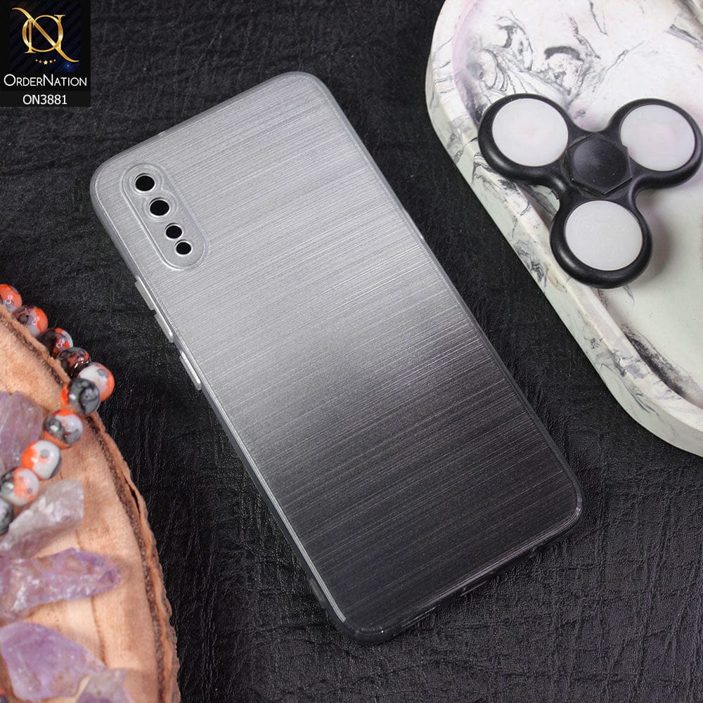 Vivo S1 Cover - Design 2 - All New Stylish Dual Color Soft Silicone Protective Case