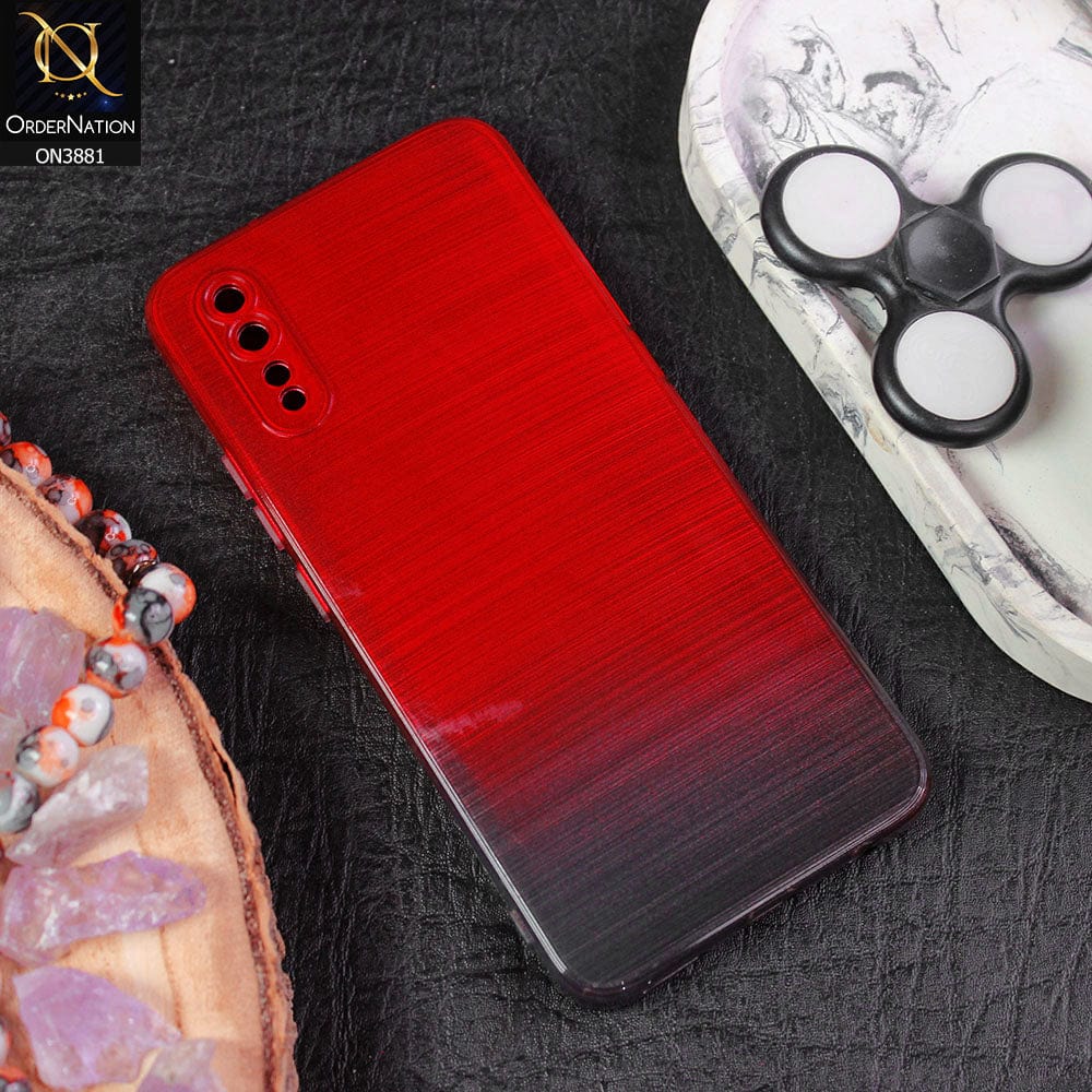 Vivo S1 Cover - Design 5 - All New Stylish Dual Color Soft Silicone Protective Case