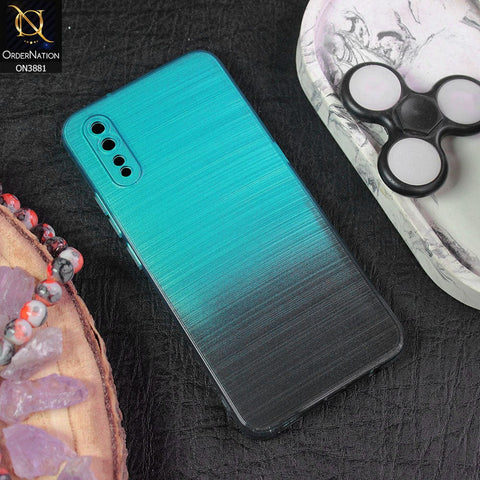 Vivo S1 Cover - Design 6 - All New Stylish Dual Color Soft Silicone Protective Case