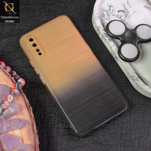 Vivo S1 Cover - Design 7 - All New Stylish Dual Color Soft Silicone Protective Case