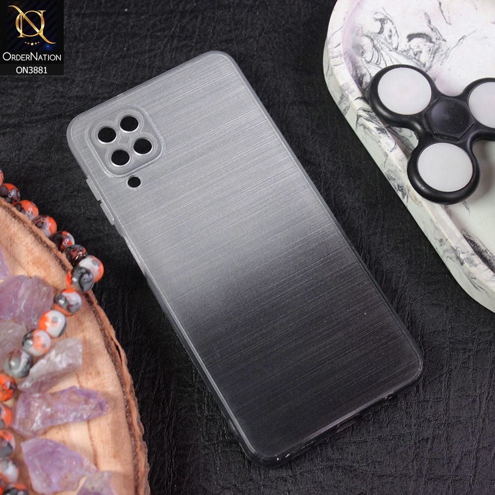 Samsung Galaxy A12 Nacho Cover - Design 2 - All New Stylish Dual Color Soft Silicone Protective Case