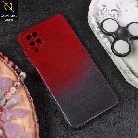 Samsung Galaxy A12 Cover - Design 5 - All New Stylish Dual Color Soft Silicone Protective Case