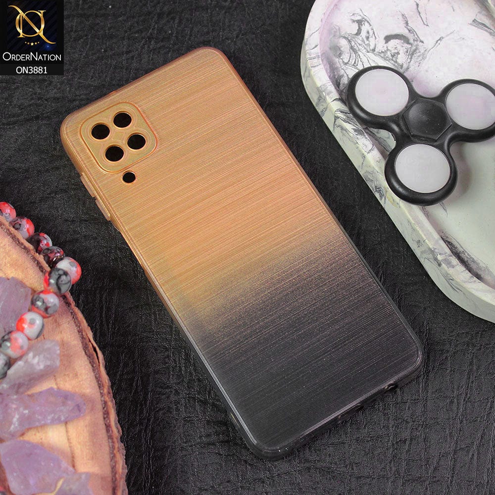 Samsung Galaxy A12 Nacho Cover - Design 7 - All New Stylish Dual Color Soft Silicone Protective Case
