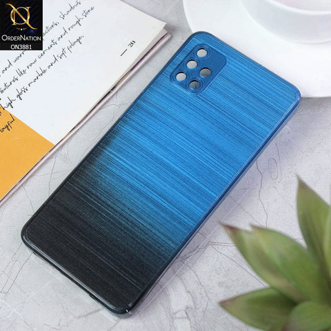 Samsung Galaxy A51 Cover - Design 3 - All New Stylish Dual Color Soft Silicone Protective Case