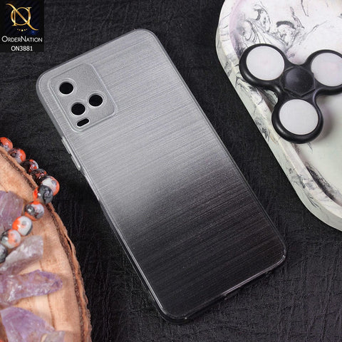 Vivo Y21s Cover - Design 2 - All New Stylish Dual Color Soft Silicone Protective Case