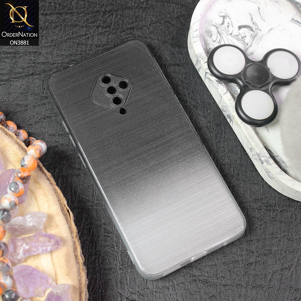 Vivo S1 Pro Cover - Design 1 - All New Stylish Dual Color Soft Silicone Protective Case