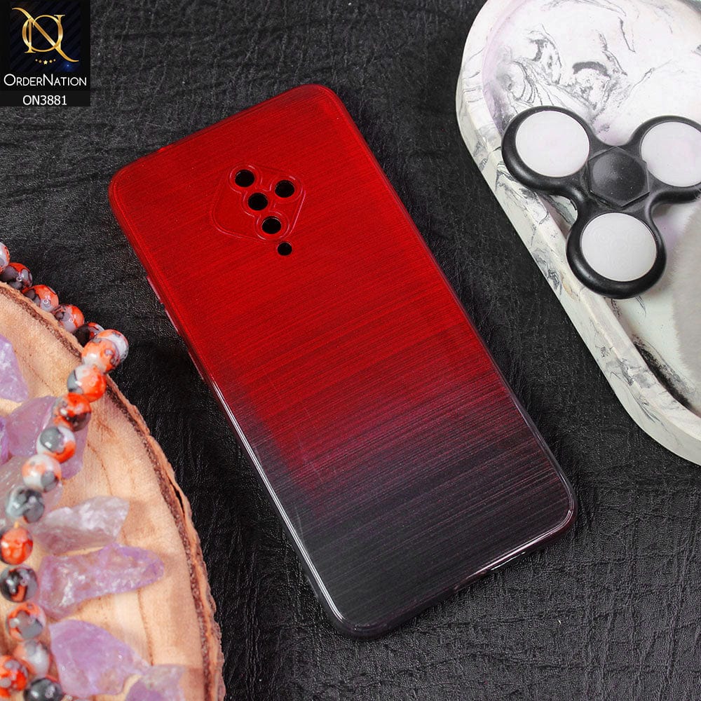 Vivo Y51 (2020 September) Cover - Design 5 - All New Stylish Dual Color Soft Silicone Protective Case
