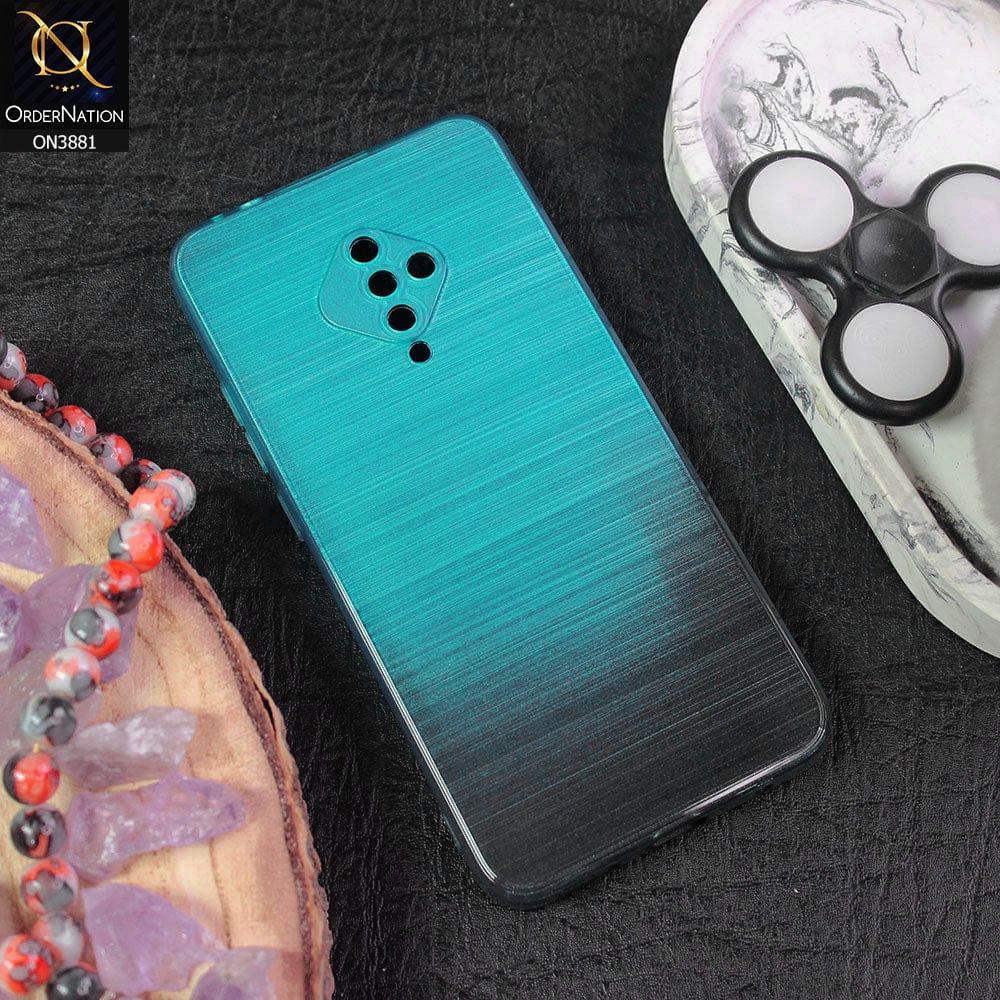 Vivo S1 Pro Cover - Design 6 - All New Stylish Dual Color Soft Silicone Protective Case