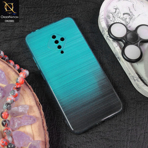 Vivo S1 Pro Cover - Design 6 - All New Stylish Dual Color Soft Silicone Protective Case