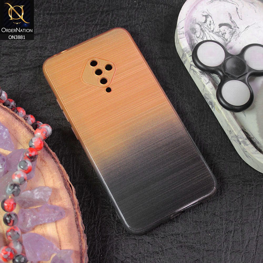 Vivo Y51 (2020 September) Cover - Design 7 - All New Stylish Dual Color Soft Silicone Protective Case