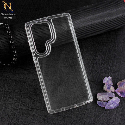 Samsung Galaxy S23 Ultra 5G Cover - Transparent - All New Premium Quality No Yellowing Drop Tested Tpu+Pc Clear Soft Borders Case