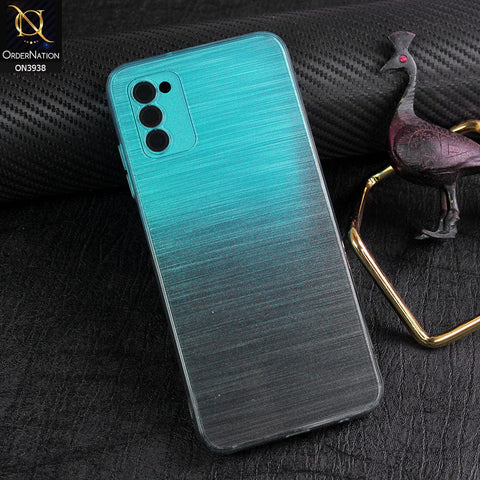 Samsung Galaxy A03s Cover - Design 7 - New Rainbow Style Soft Silicone Borders Clear Back Case With Electroplating Camera Ring