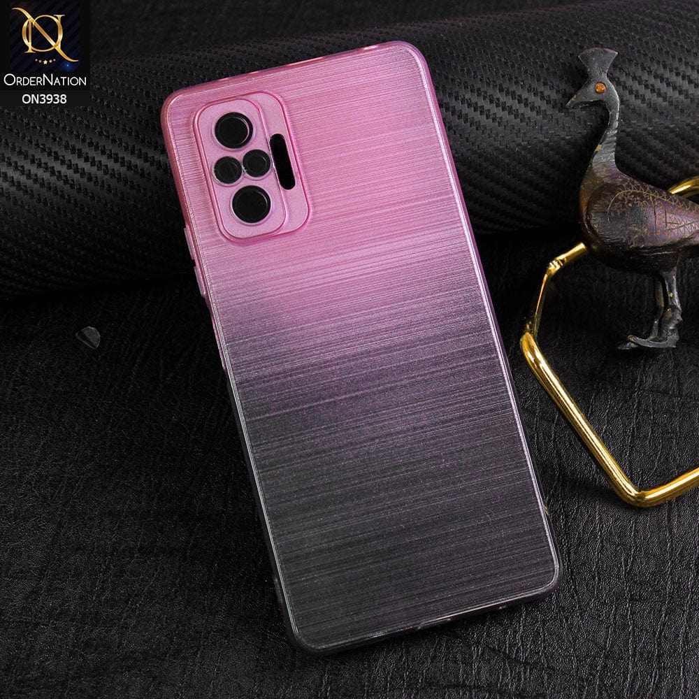 Xiaomi Mi Note 10 Cover - Design 3 - New Rainbow Style Soft Silicone Borders Clear Back Case With Electroplating Camera Ring