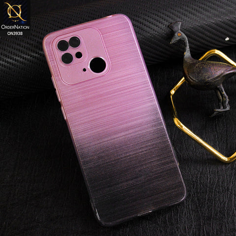 Xiaomi Redmi 10C Cover - Design 3 - New Rainbow Style Soft Silicone Borders Clear Back Case With Electroplating Camera Ring