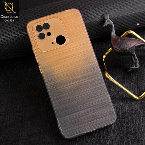 Xiaomi Redmi 10C Cover - Design 8 - New Rainbow Style Soft Silicone Borders Clear Back Case With Electroplating Camera Ring