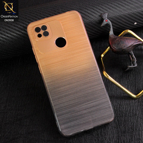 Xiaomi Redmi 9C Cover - Design 8 - New Rainbow Style Soft Silicone Borders Clear Back Case With Electroplating Camera Ring