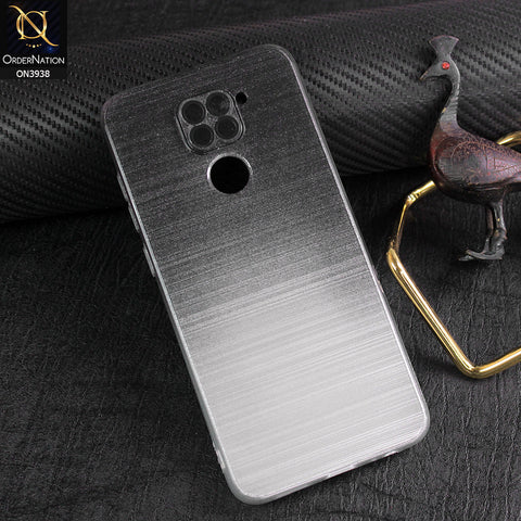 Xiaomi Redmi Note 9 Cover - Design 1 - All New Stylish Dual Color Soft Silicone Protective Case With Camera Lense Protection