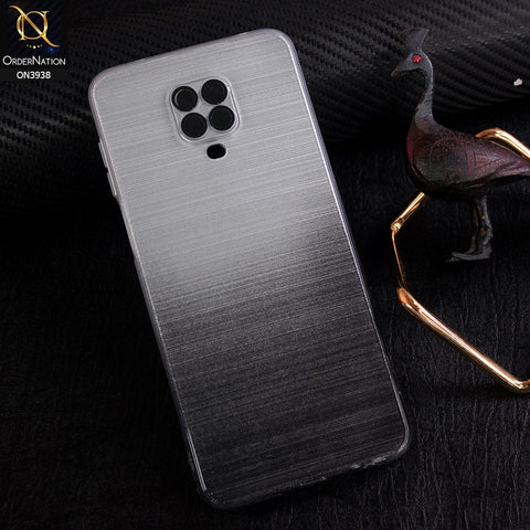 Xiaomi Poco M2 Pro Cover - Design 2 - New Rainbow Style Soft Silicone Borders Clear Back Case With Electroplating Camera Ring