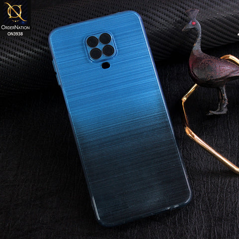 Xiaomi Redmi Note 9S Cover - Design 5 - New Rainbow Style Soft Silicone Borders Clear Back Case With Electroplating Camera Ring
