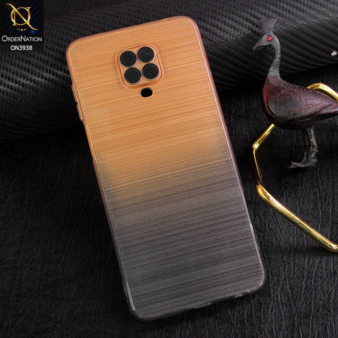 Xiaomi Redmi Note 9 Pro Cover - Design 8 - New Rainbow Style Soft Silicone Borders Clear Back Case With Electroplating Camera Ring