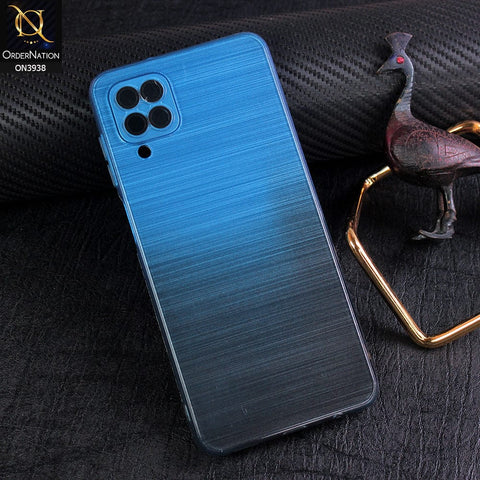 Samsung Galaxy A12 Nacho Cover - Design 5 - New Rainbow Style Soft Silicone Borders Clear Back Case With Electroplating Camera Ring