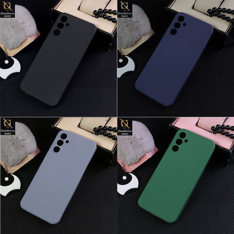 Samsung Galaxy A34 5G Protector - Gray - New Colored Soft Silicon Case With Camera Bumper Protection
