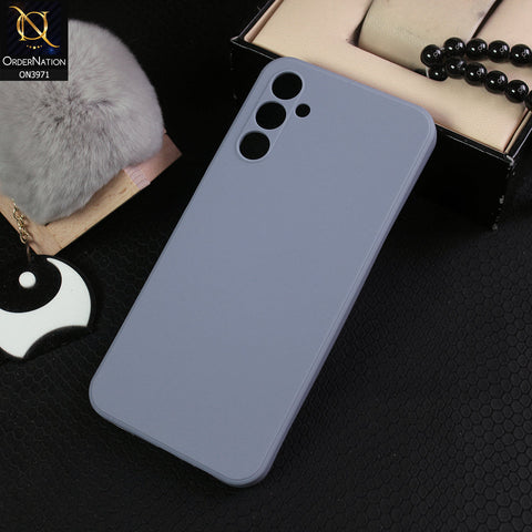 Samsung Galaxy A34 5G Protector - Gray - New Colored Soft Silicon Case With Camera Bumper Protection