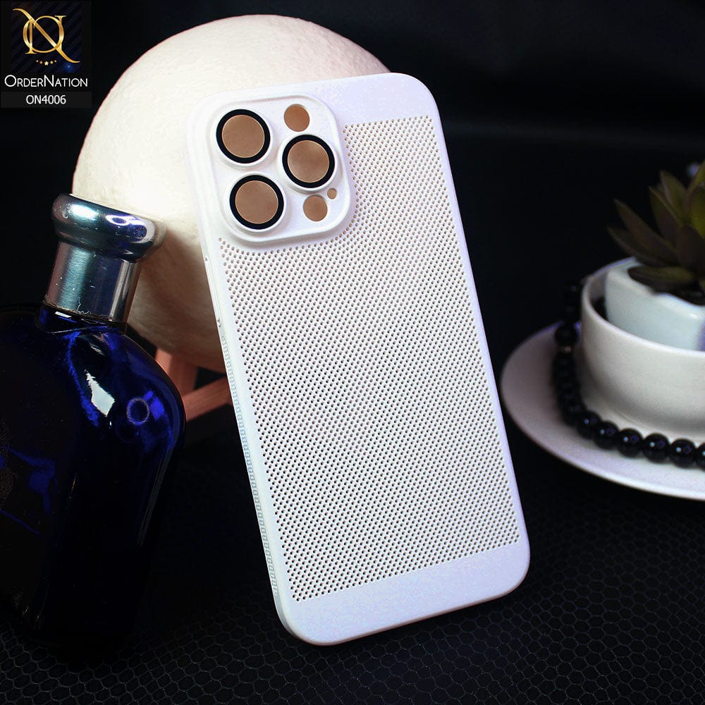 iPhone 12 Pro Max Cover - White - New Premium Line Protective Camera Lense Protection Case