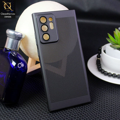 Samsung Galaxy Note 20 Ultra Cover - Black - New Premium Line Protective Camera Lense Protection Case
