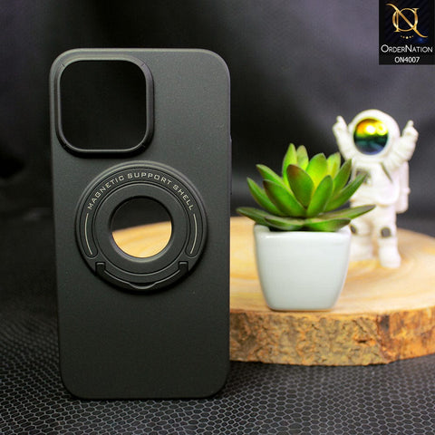 iPhone 14 Pro Cover - Black - Cocosini Brand Magnetic Shell Phone Case