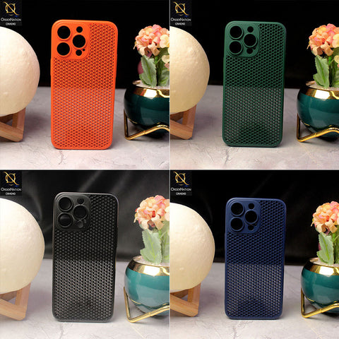 iPhone 13 Pro Max Cover - Black - Heat Dissipation Cooling  Camera Lens Protector Phone Case