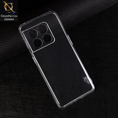 OnePlus 10 Pro - Transparent - Soft Silicone + Tpu case with Camera Bumper Protection