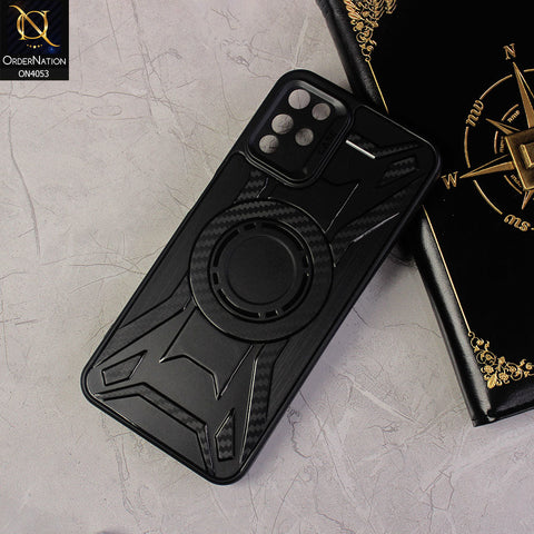 Sparx Neo 6 Cover - Black - Shockproof Soft Silicon Case With Camera Bumper Protection Case